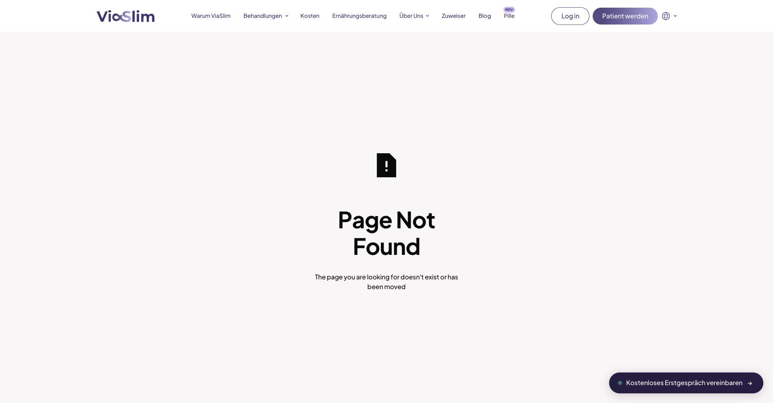 The “Kosten” link in the primary navigation returns Page Not Found. Small, but of a piece with the staging asset names, the lorem ipsum in the sitemap and the Impressum citing the wrong canton’s register number.